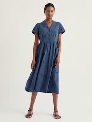 Seasalt Cornwall Fowen Shirt Dress - Imagen 1 de 5