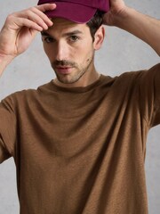 White Stuff Natural Abersoch Linen T-Shirt - Image 4 of 6