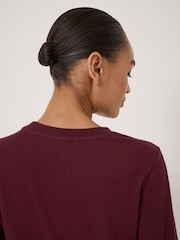 Hush Red Slim Long Sleeve T-Shirt - Image 3 of 5