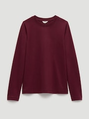Hush Red Slim Long Sleeve T-Shirt - Image 5 of 5
