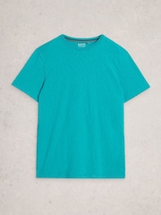 White Stuff Green Abersoch Short Sleeve T-Shirt - Image 1 of 2