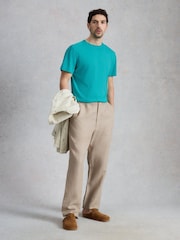 White Stuff Green Abersoch Short Sleeve T-Shirt - Image 3 of 6