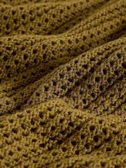 White Stuff Green Cooper Knitted Polo Shirt - Image 6 of 6