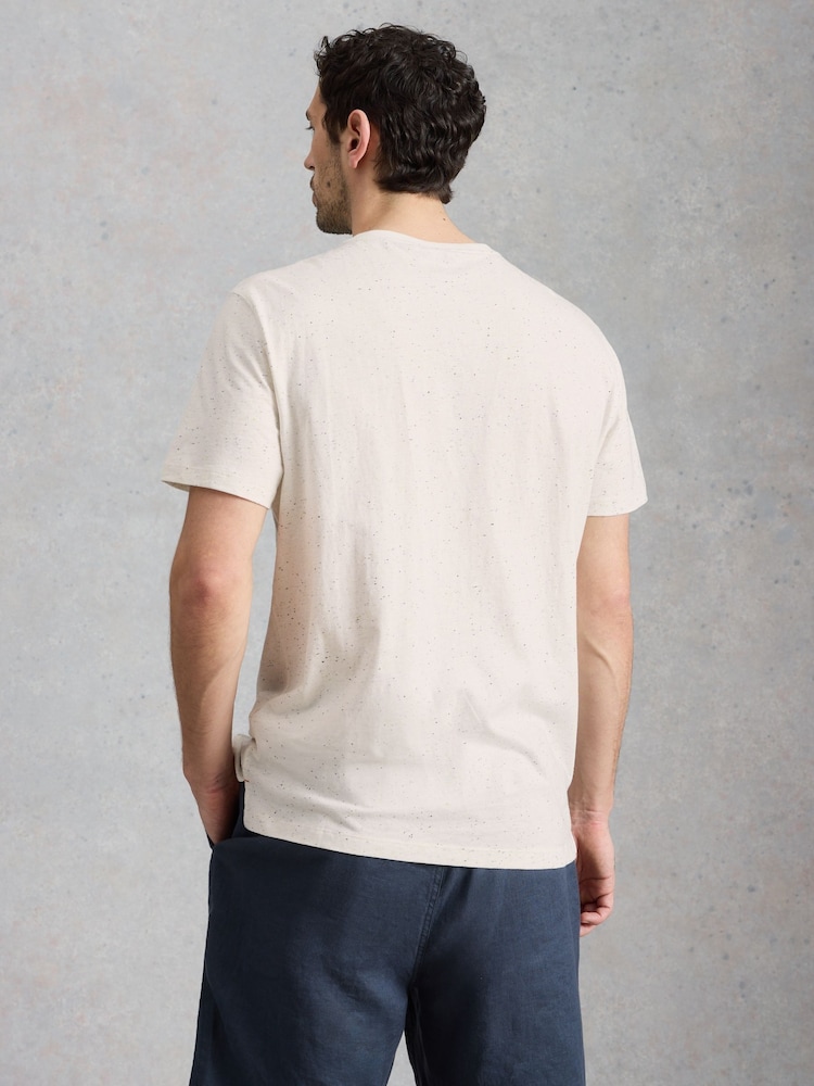 White Stuff White Abersoch Postcard Graphic T-Shirt - Image 2 of 2 White Stuff White Abersoch Postcard Graphic T-Shirt - Image 2 of 2