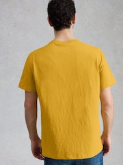 White Stuff Yellow Abersoch Scooter Graphic T-Shirt - Image 2 of 6