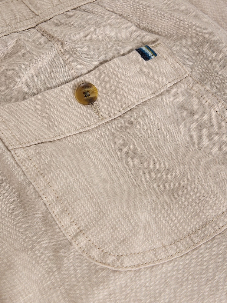 Бежевый - Льняные брюки White Stuff Skelmer - Изображение 6 6 Бежевый - Льняные брюки White Stuff Skelmer - Изображение 6 6