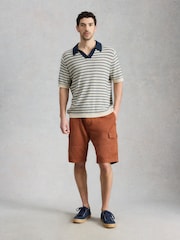 White Stuff Orange Kemble Cargo Shorts - Image 1 of 6