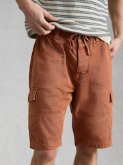 White Stuff Orange Kemble Cargo Shorts - Image 2 of 6