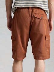 White Stuff Orange Kemble Cargo Shorts - Image 3 of 6