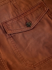 White Stuff Orange Kemble Cargo Shorts - Image 6 of 6