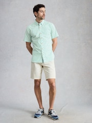White Stuff Salcombe Sunny Print Shirt - Imagen 1 de 6