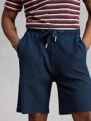 White Stuff Blue Sidmouth Sweat Shorts - Image 2 of 6