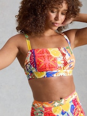 White Stuff Pink Verity Bikini Top - Image 4 of 6