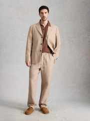 White Stuff Natural Swinton Linen Trousers - Image 3 of 6