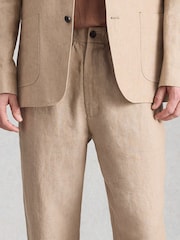 White Stuff Natural Swinton Linen Trousers - Image 4 of 6