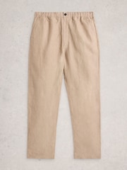White Stuff Natural Swinton Linen Trousers - Image 5 of 6