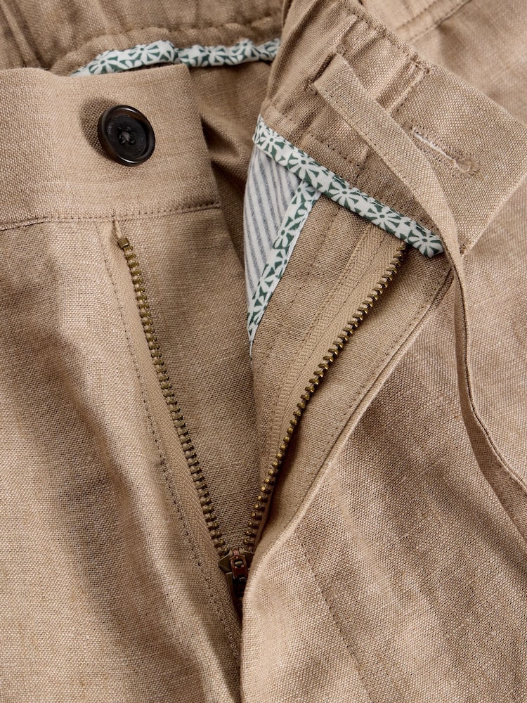 White Stuff Natural Swinton Linen Trousers - Image 6 of 6 White Stuff Natural Swinton Linen Trousers - Image 6 of 6