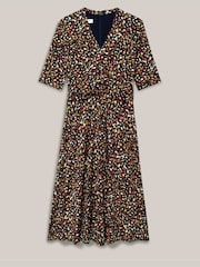 Hobbs Brown Jaci Jersey Dress - Image 5 of 5