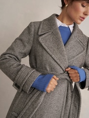 Hobbs Grey Prisha Coat - Image 3 of 4