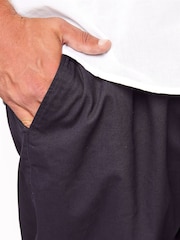 BadRhino Big & Tall Blue Stretch Elasticated Waist Chino Shorts - Image 6 of 6