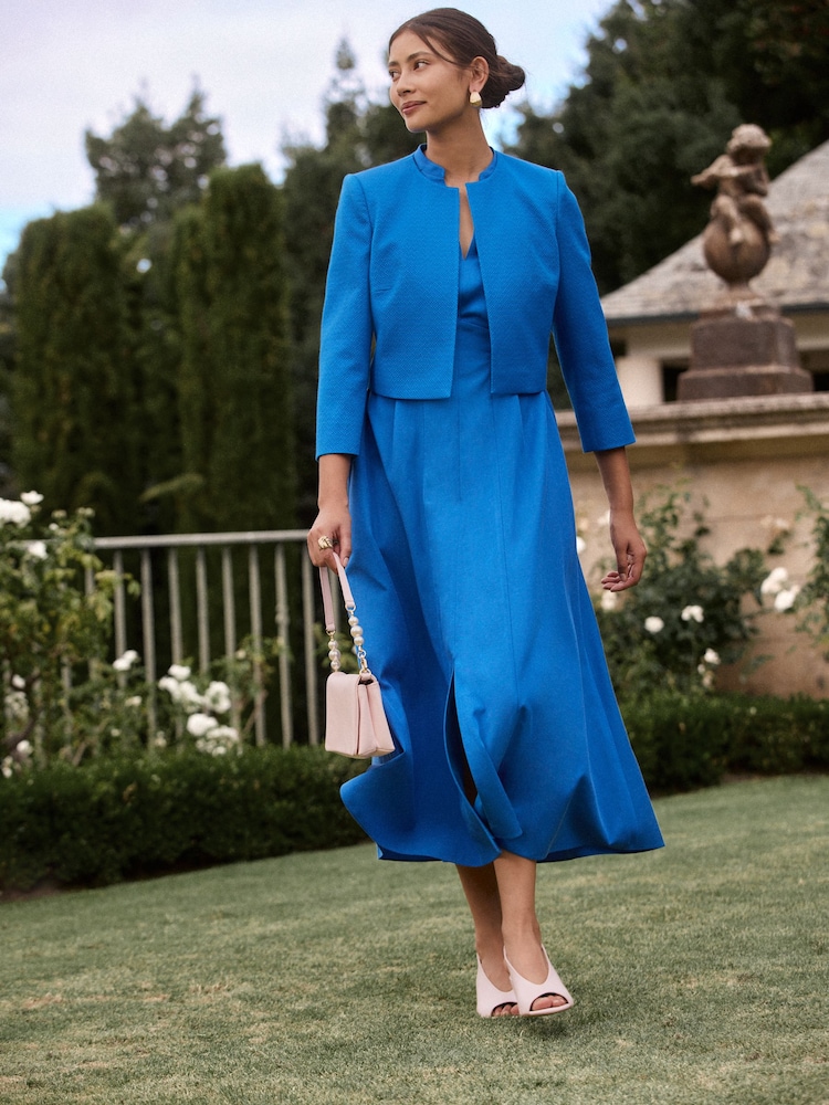 Hobbs Blue Erin Dress - Image 1 of 6