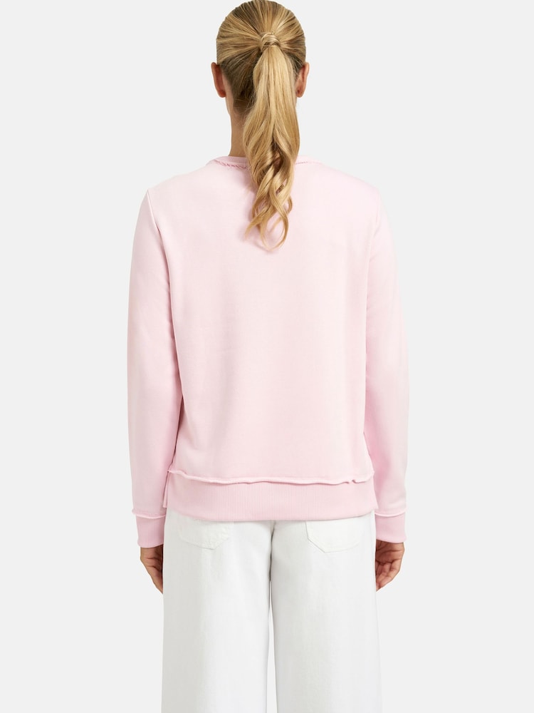 Smith & Soul Pink Regular Fit Slogan Sweatshirt - Image 2 of 5