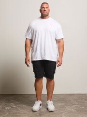 BadRhino Big & Tall Black Stretch Cargo Shorts - Image 2 of 10