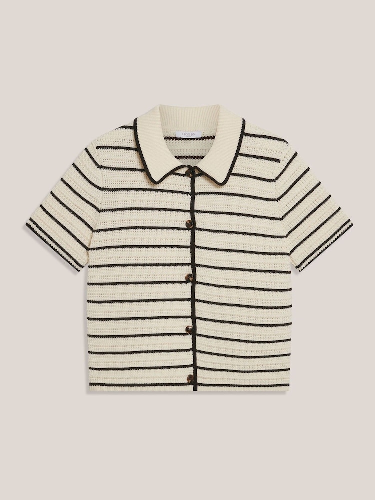 Hobbs Brown Alderton Crochet Shirt - Image 5 of 5 Hobbs Brown Alderton Crochet Shirt - Image 5 of 5