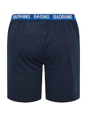 BadRhino Big & Tall Blue Lounge Shorts 2 Pack - Image 6 of 7