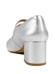 فضي - Jones Bootmaker Xanthi Heeled Mary Janes - Image 3 of 5