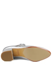 فضي - Jones Bootmaker Xanthi Heeled Mary Janes - Image 4 of 5