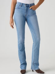 True Blau Mid - Levis® 725™ Bootcut-Jeans mit hohem Bund - Bild 1 von 6