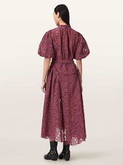 وردي - AllSaints Odette Dress - Image 2 of 6