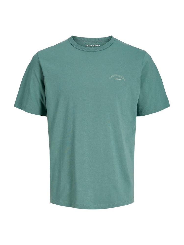 JACK & JONES Blue T-Shirt & Sweat Short Logo Set - Image 2 of 3