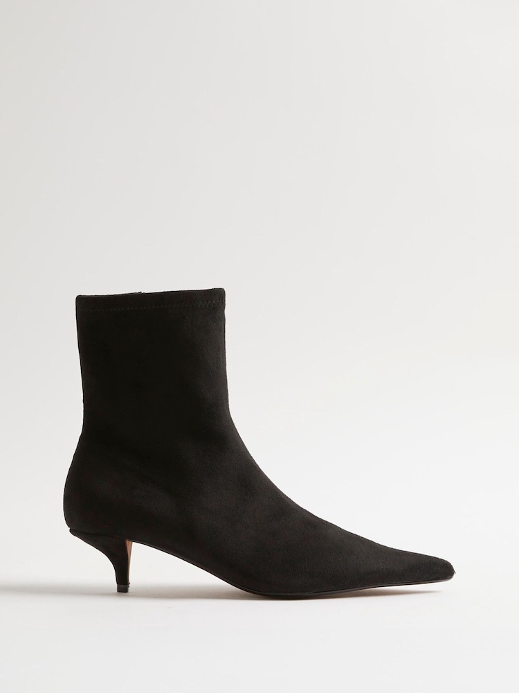 River Island Point Kitten Heel Sock Boots - Изображение 1 6 River Island Point Kitten Heel Sock Boots - Изображение 1 6