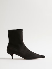 River Island Point Kitten Heel Sock Boots - Изображение 2 6
