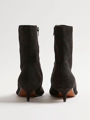 River Island Point Kitten Heel Sock Boots - Изображение 4 6