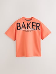 Baker by Ted Baker Oversized Graphic T-Shirt - Image 1 of 6