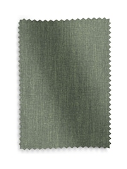 Relaxed Linen Look Mid Green Mid Wood Leg Anderson Bar Stool - Image 8 of 8