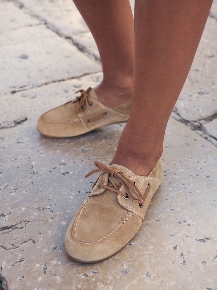 Russell & Bromley Sand Suede Somerford Loafers - Image 1 of 8 Russell & Bromley Sand Suede Somerford Loafers - Image 1 of 8