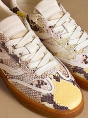Russell & Bromley Snake Print Northflete Laceup Shoes - Image 4 of 7