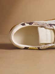 Russell & Bromley Snake Print Northflete Laceup Shoes - Image 5 of 7