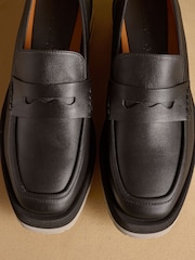 Negru - Russell & Bromley Blakelow Flatform Loafers - Imaginea 4 din 7