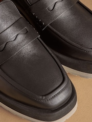 Negru - Russell & Bromley Blakelow Flatform Loafers - Imaginea 7 din 7