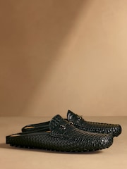 Russell & Bromley Black Cubeck Shoes - Image 1 of 7