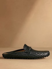 Russell & Bromley Black Cubeck Shoes - Image 2 of 7
