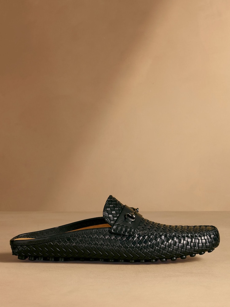 Russell & Bromley Black Cubeck Shoes - Image 2 of 7
