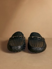 Russell & Bromley Black Cubeck Shoes - Image 3 of 7