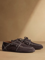 Russell & Bromley Dark Brown Somerford Loafers - Image 1 of 7