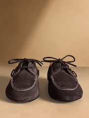 Russell & Bromley Dark Brown Somerford Loafers - Image 2 of 7